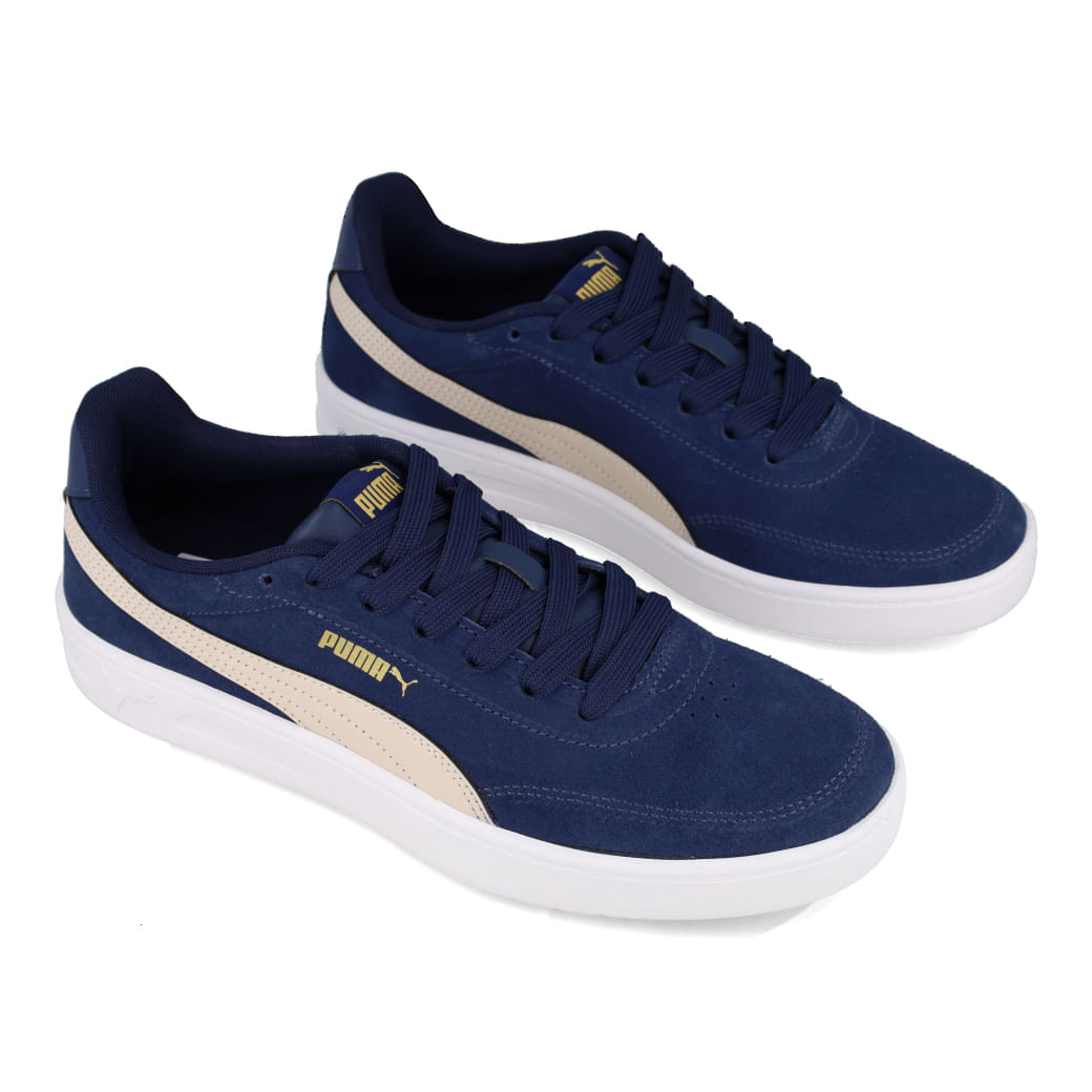 Puma-Tenis-CLASSIC-CLEAN-SD-BDP408406-51-Azul-Tapioca-Dourado-Branco-Sint_8__23