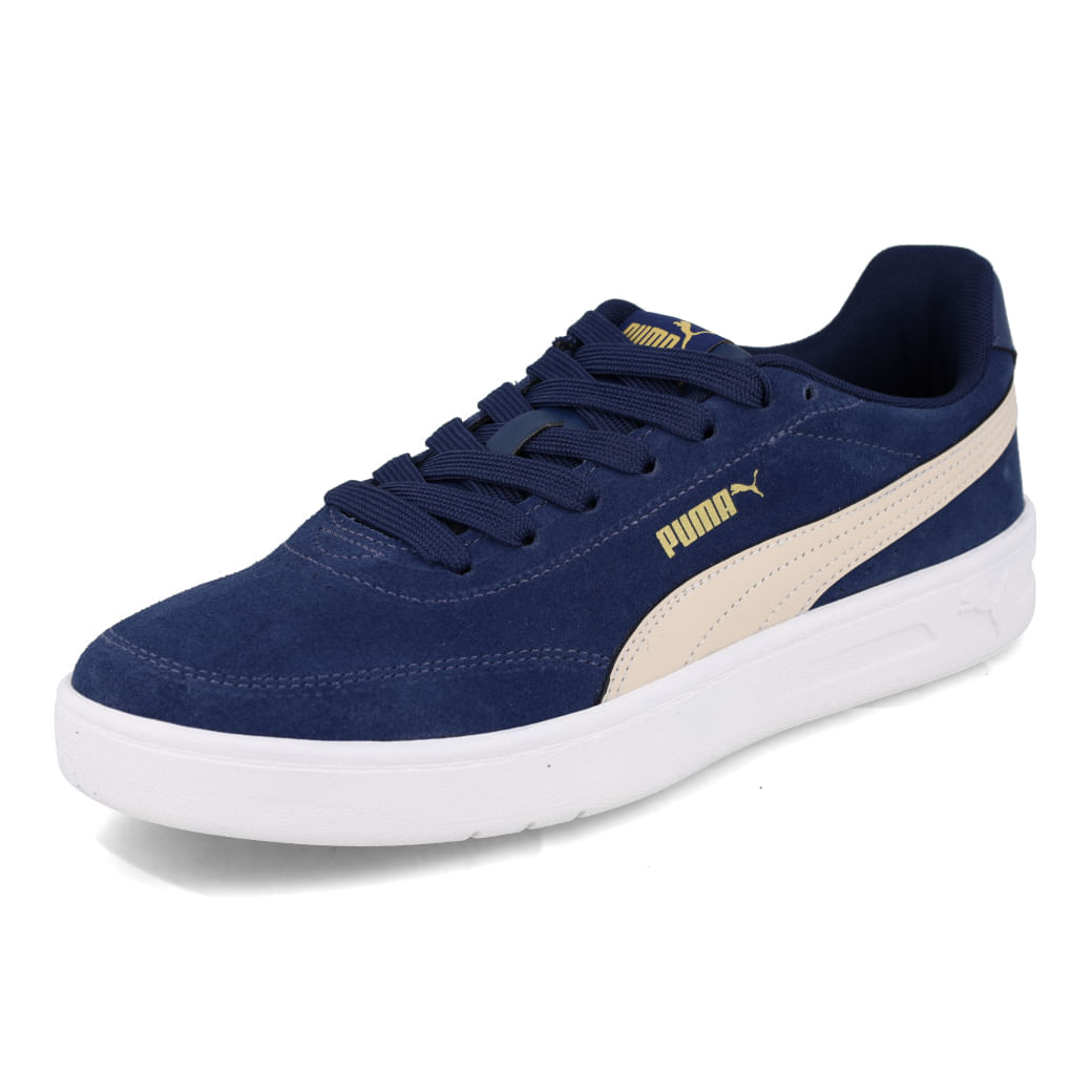 Puma-Tenis-CLASSIC-CLEAN-SD-BDP408406-51-Azul-Tapioca-Dourado-Branco-Sint_9__23