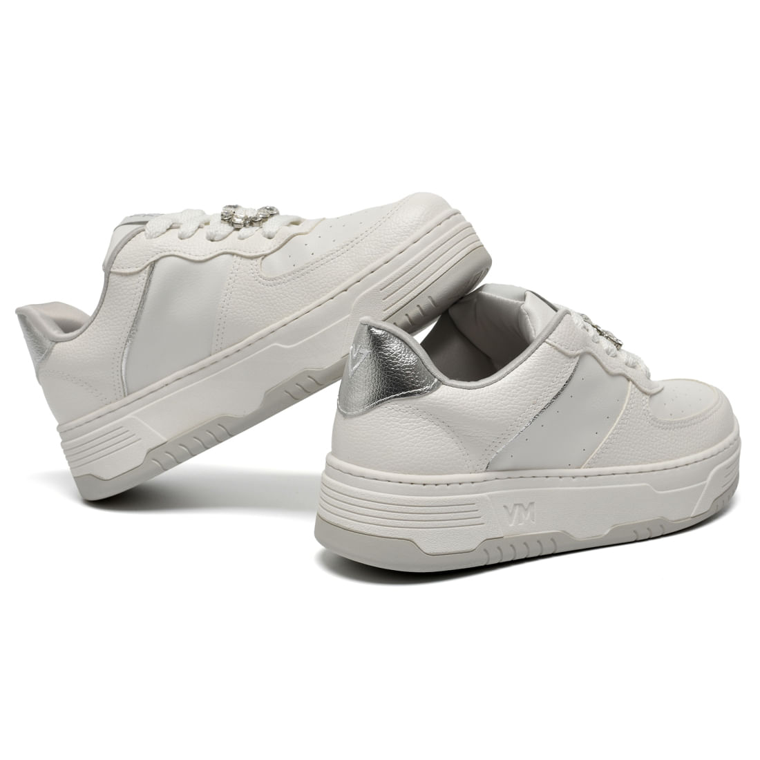 Tabela de numeração do tênis Via Marte Branco Casual Feminino