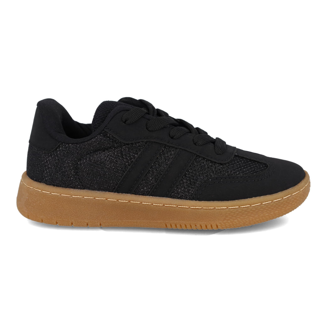 Tênis Infantil M Shuz Preto Glitter