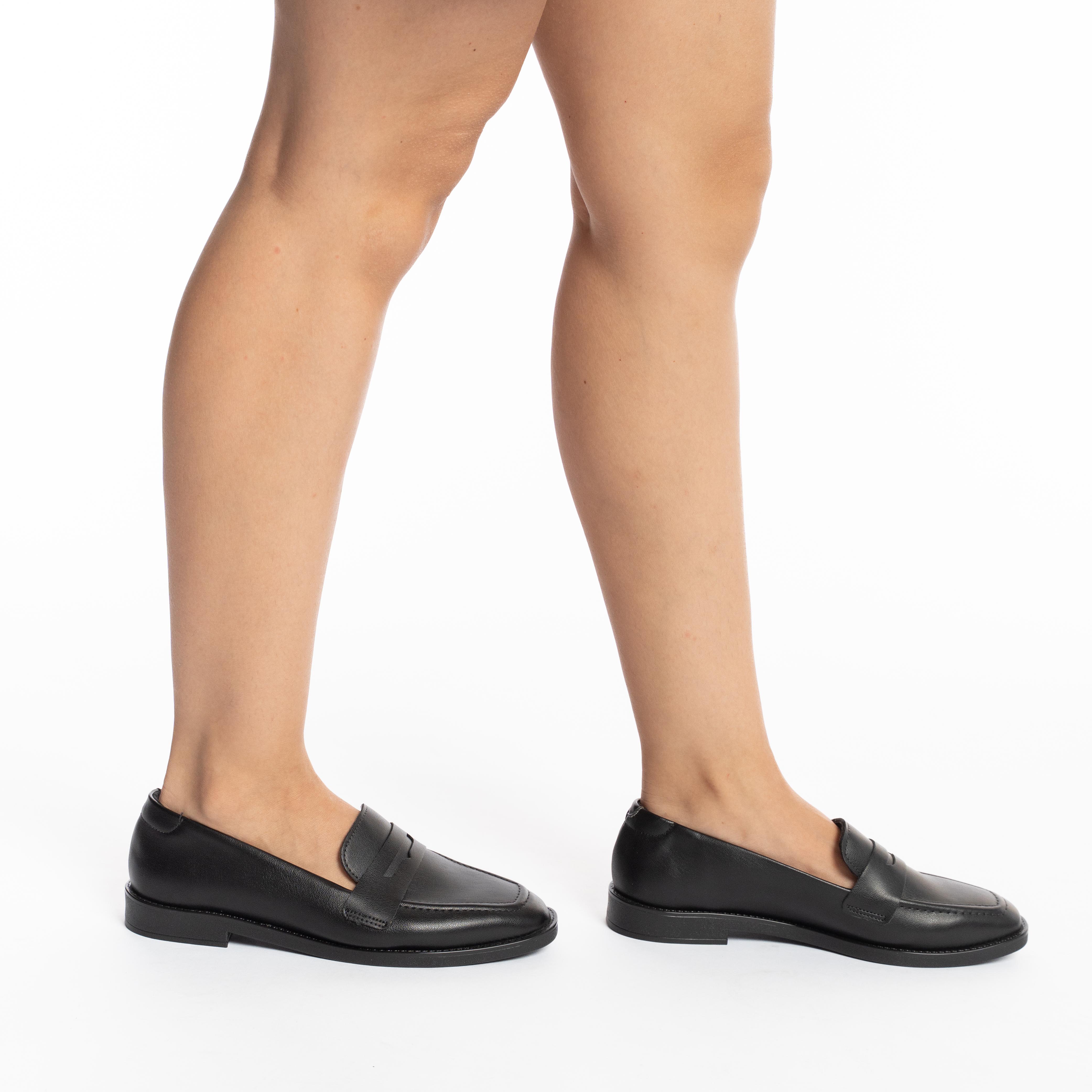 Mocassim Beira Rio preto feminino usado