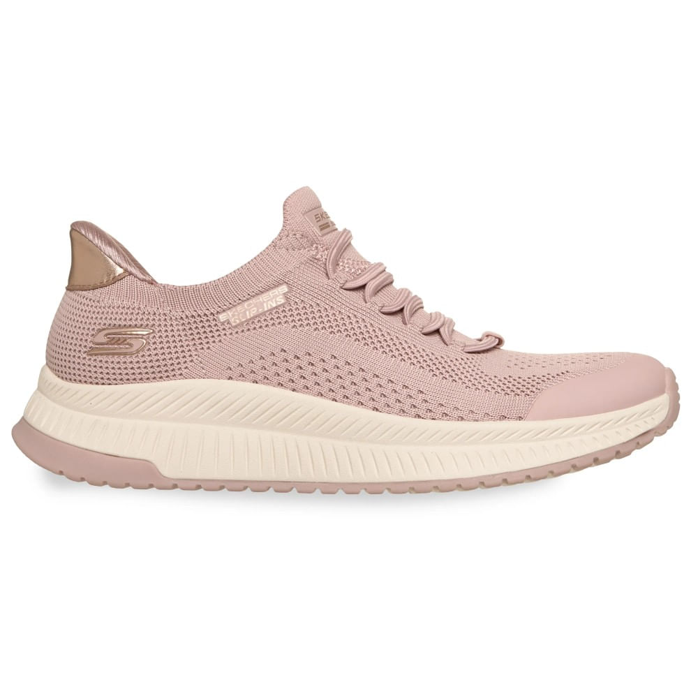 Tênis Skechers Bobs Squad 4 Feminino Rosa Treino