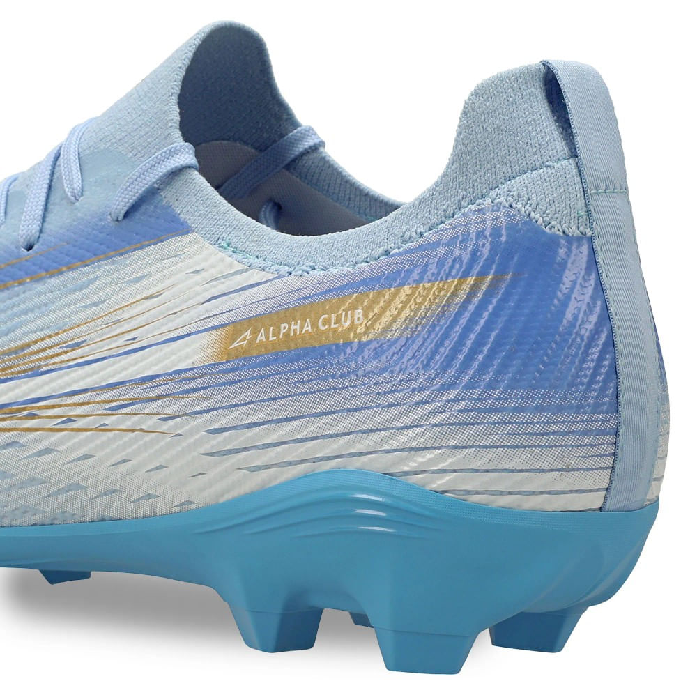 Chuteira Campo Mizuno Alpha MD Azul: Performance e Precisão | Oscar