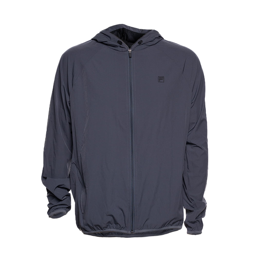 Jaqueta Masculina Zip Easy Training Ii Fila Grafite | Oscar