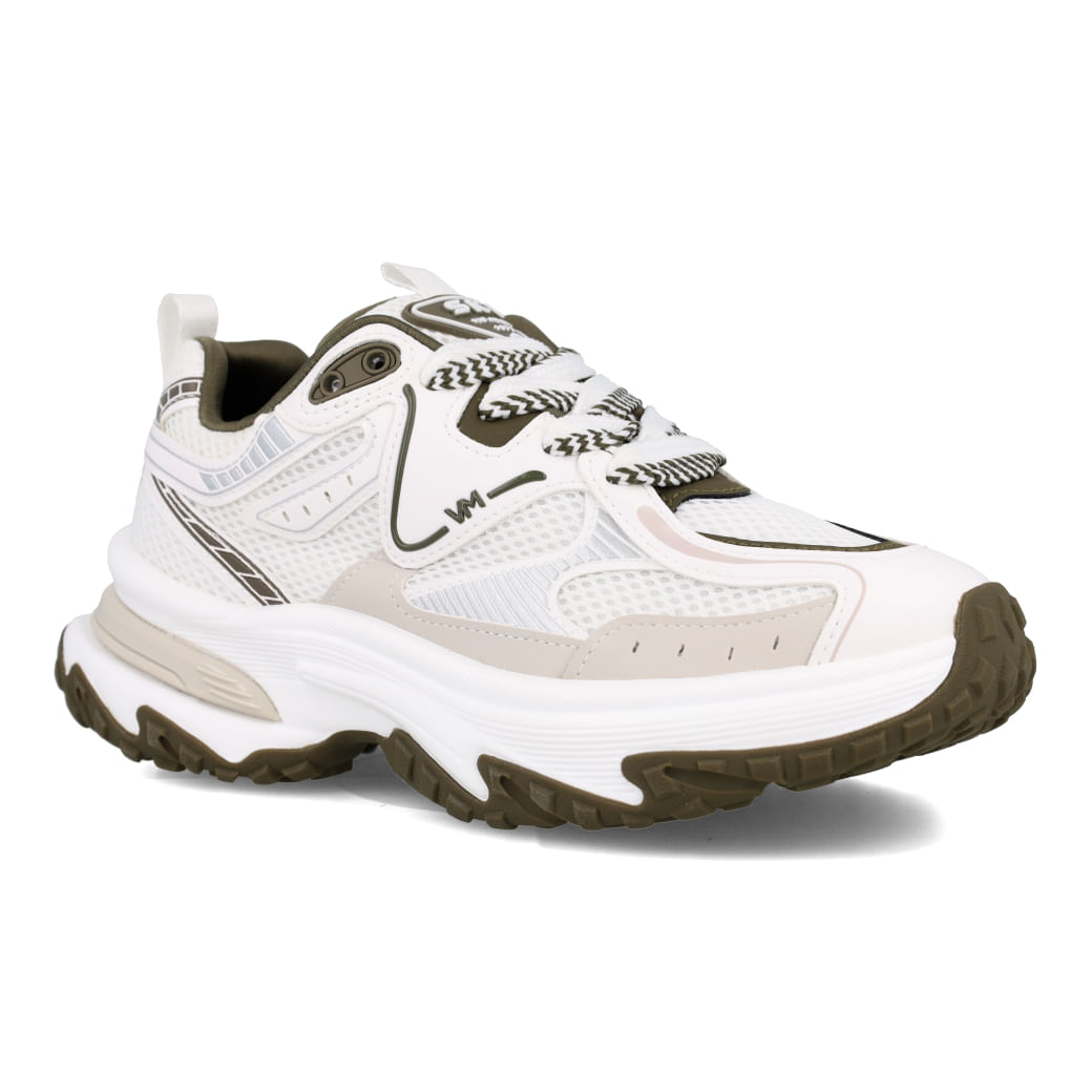 Tênis Via Marte Casual Branco Feminino com design inovador e sola robusta