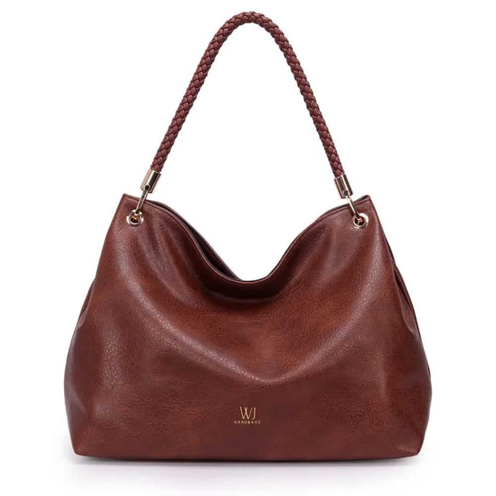 Bolsa Feminina Casual WJ Café Hobo
