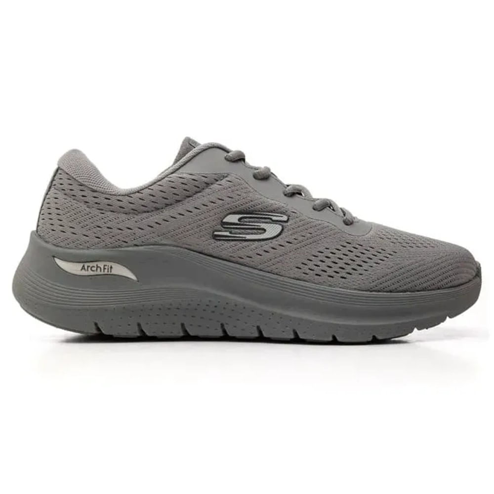 Tênis Skechers Arch Fit 2.0 Masculino Cinza