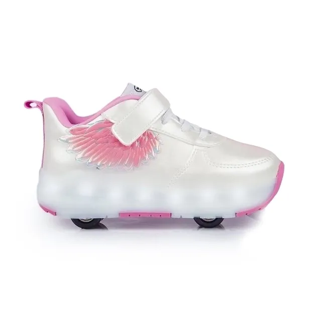 Tênis de Rodinhas Pampili Fly Infantil Branco