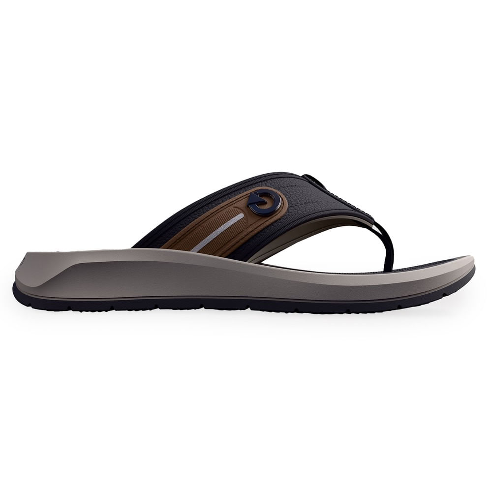 Chinelo Cartago Santorini VIII Masculino Cinza