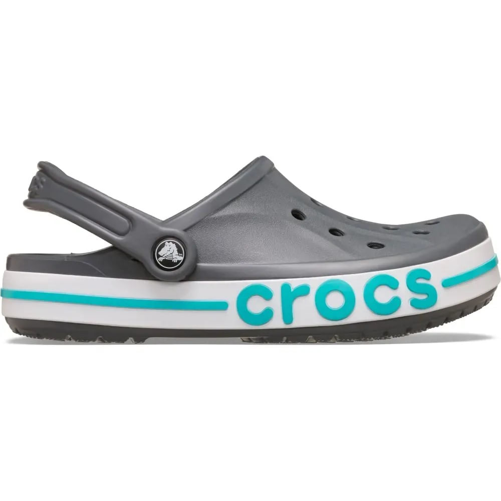 Babuche Crocs Bayaband Clog Unissex Cinza
