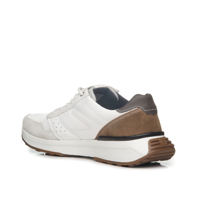 CALCADOS TENIS CASUAL CONSIGNADO MASCULINO BRANCO PGD 110701-02 NAPA SOFT-1744031202589