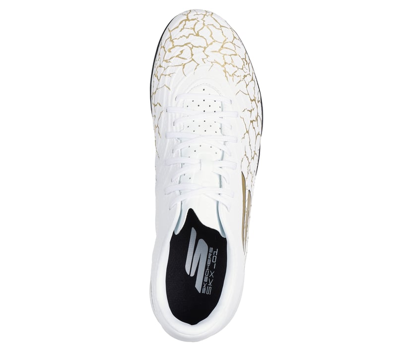 CALCADOS CHUTEIRA SOCIETY MASCULINO BRANCO/PRETO/DOURADO SKX GOLD TF 252018-WBGD SINT-1744033648047