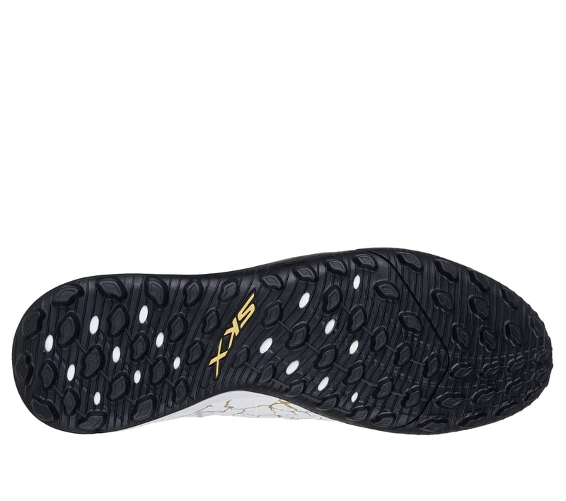 CALCADOS CHUTEIRA SOCIETY MASCULINO BRANCO/PRETO/DOURADO SKX GOLD TF 252018-WBGD SINT-1744033657919