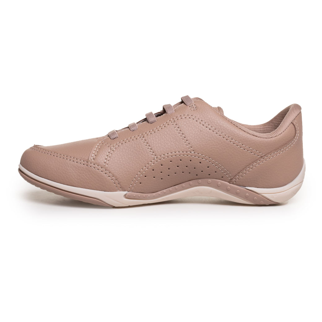 Tênis Casual Feminino Kolosh Bege Conforto e Estilo Paquetá