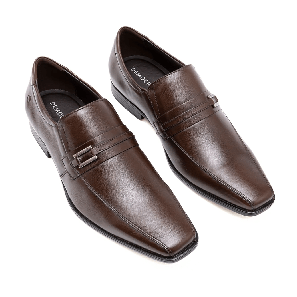 Sapato Democrata Metropolitan Prime Masculino Marrom Oscar
