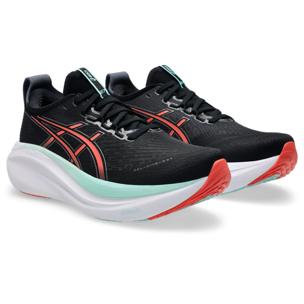 Tênis de Corrida Asics Gel Nimbus 27 Masculino Preto-1745520183021