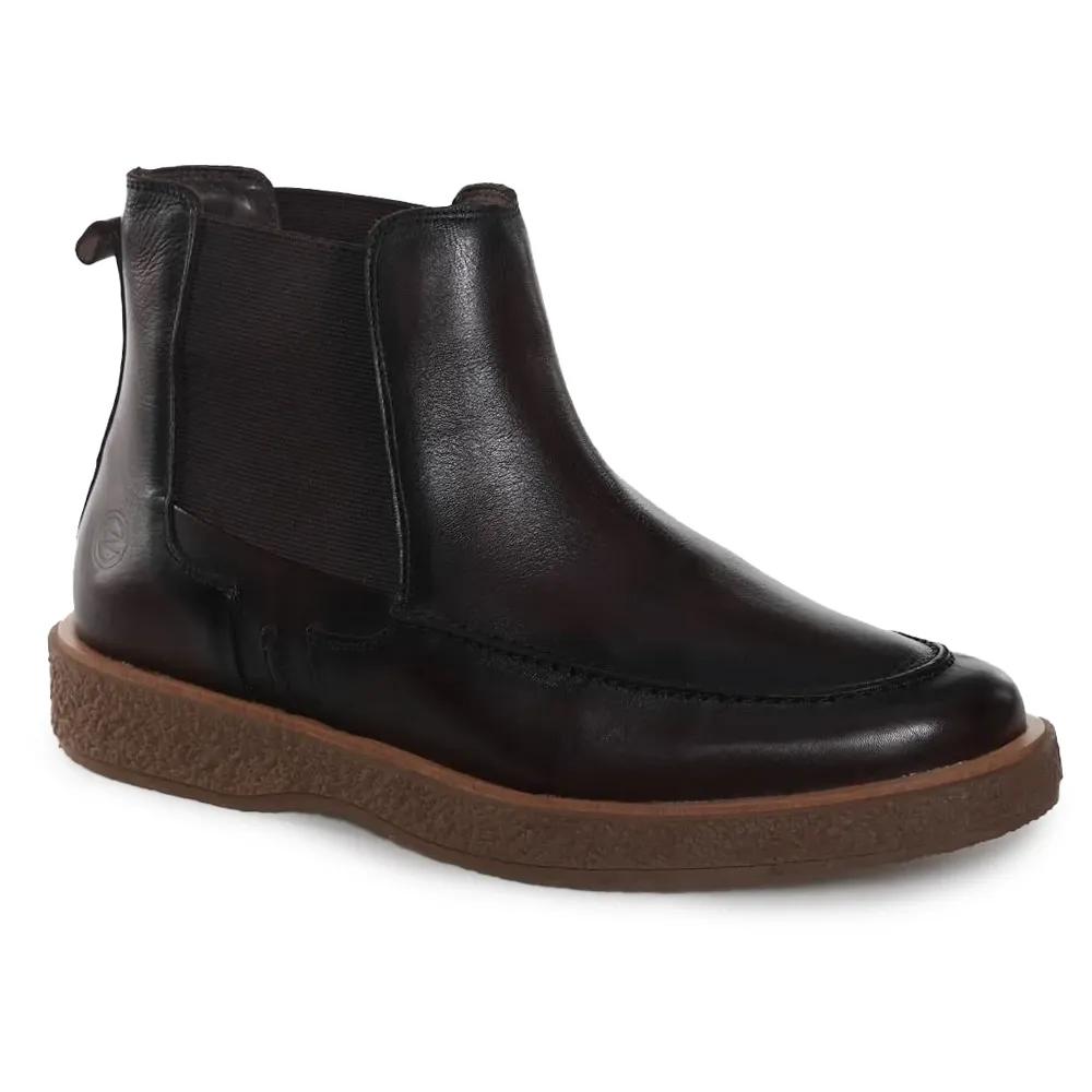 Bota Constantino Country Masculina Marrom Cano Curto Couro Oscar