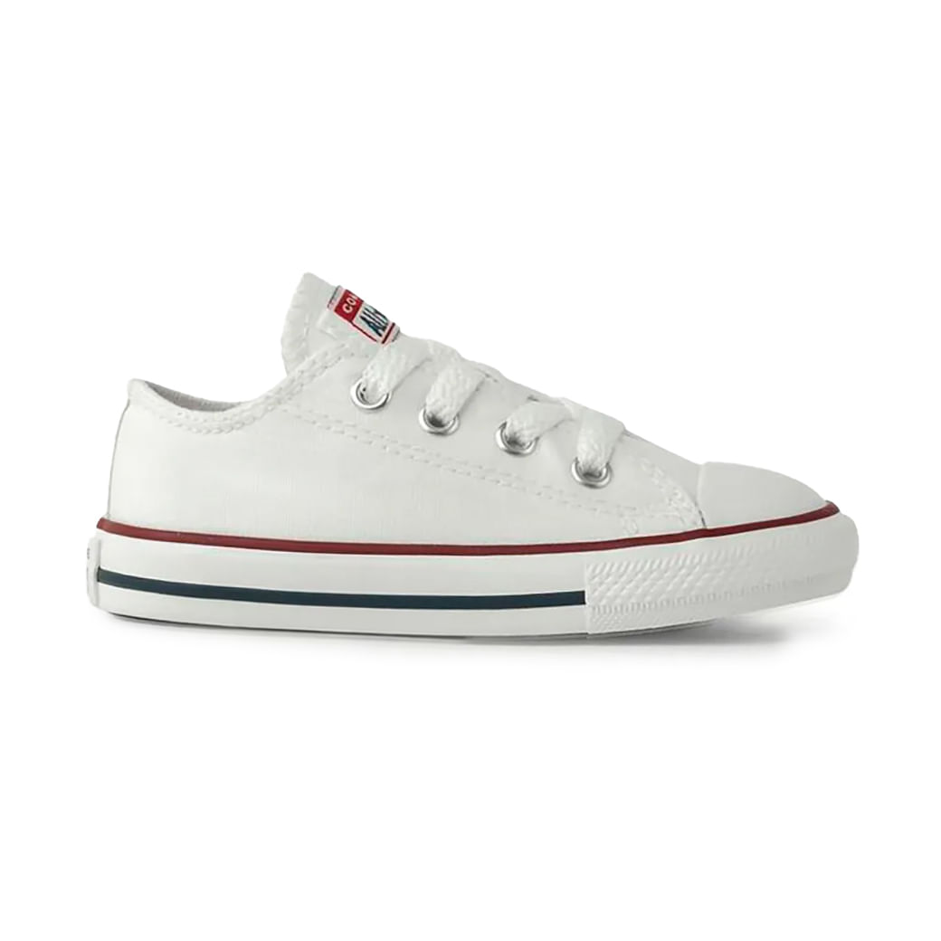 Tênis Converse Chuck Taylor All Star Canvas Infantil Branco