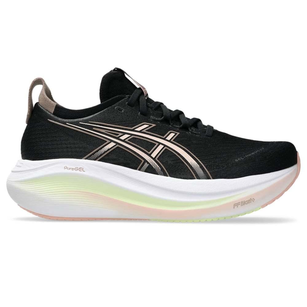 Tênis Asics Gel Nimbus 27 Feminino Preto-1745932281102