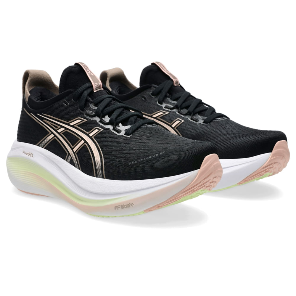 Tênis Asics Gel Nimbus 27 Feminino Preto-1745932329039