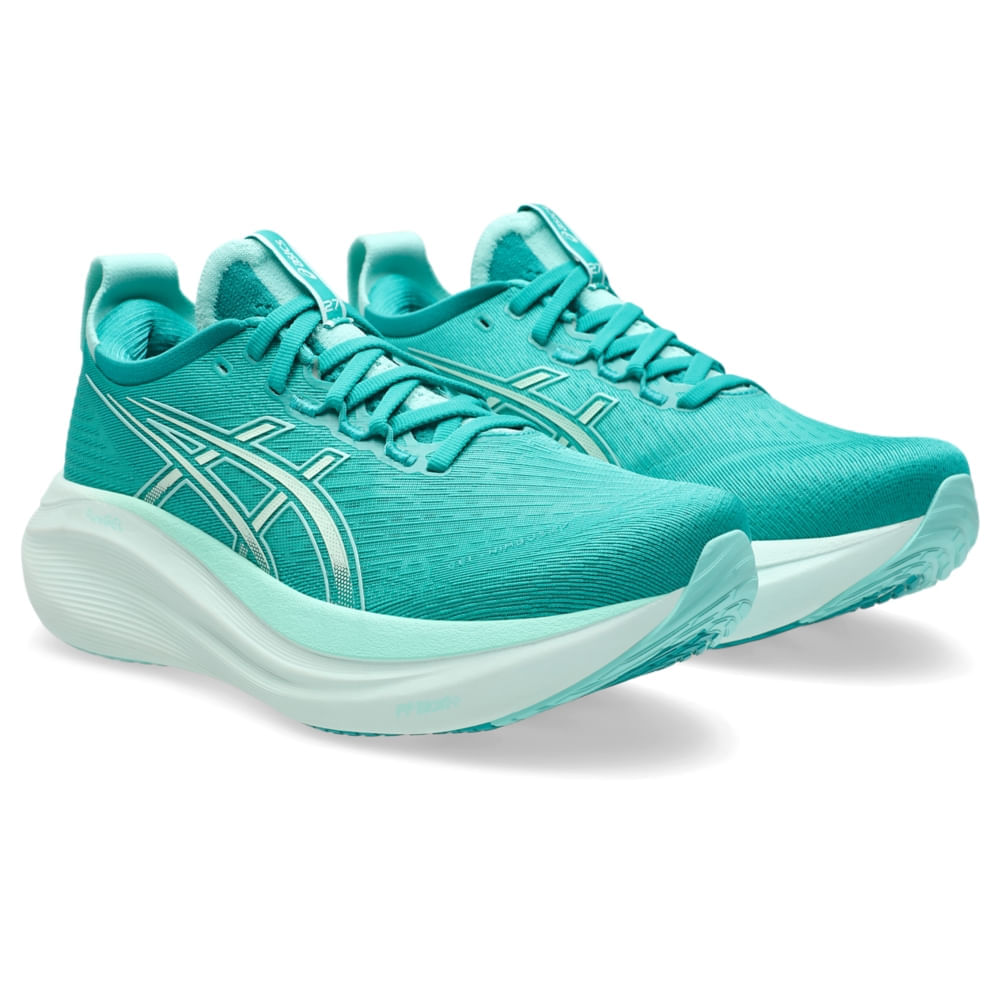 Tênis Asics Gel Nimbus 27 Feminino Verde-1745932600151