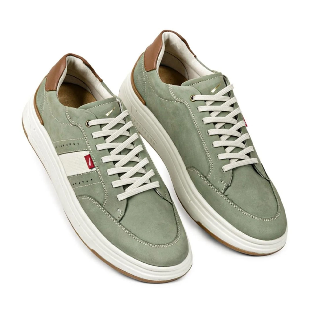 Tênis Ferracini Locker Masculino Verde Militar Casual Oscar