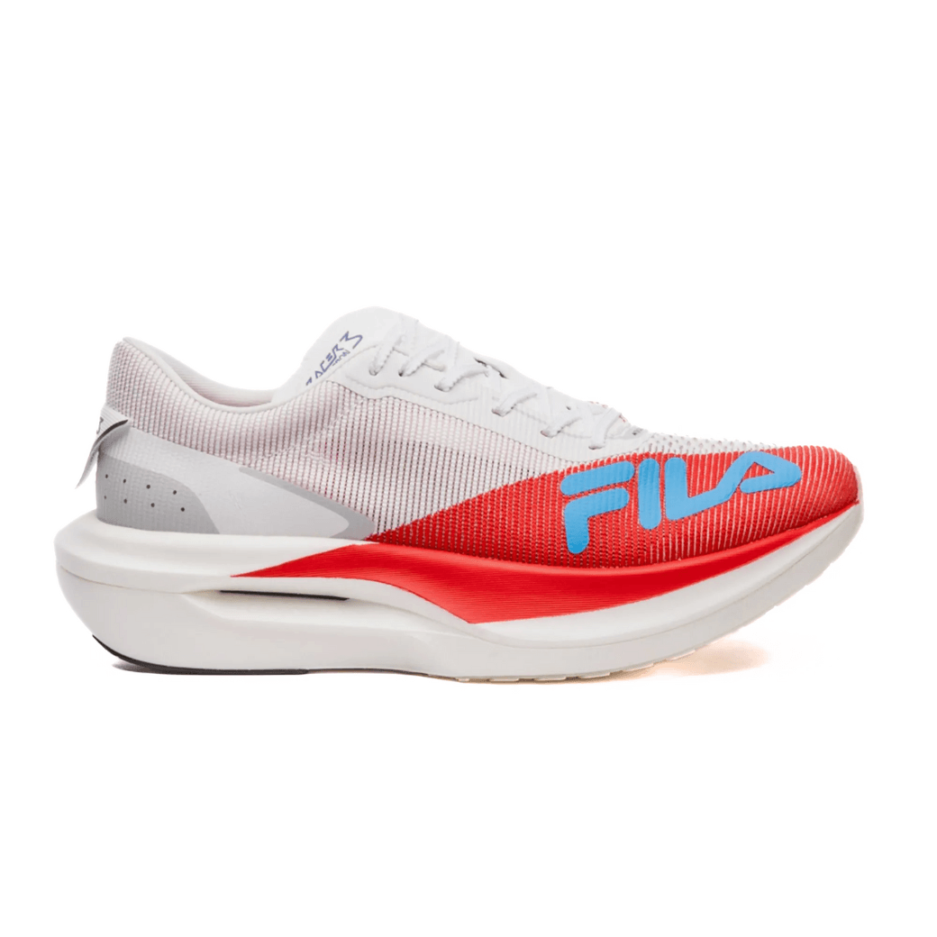 Tênis de Corrida Fila Racer Carbon Masculino Branco Paquetá