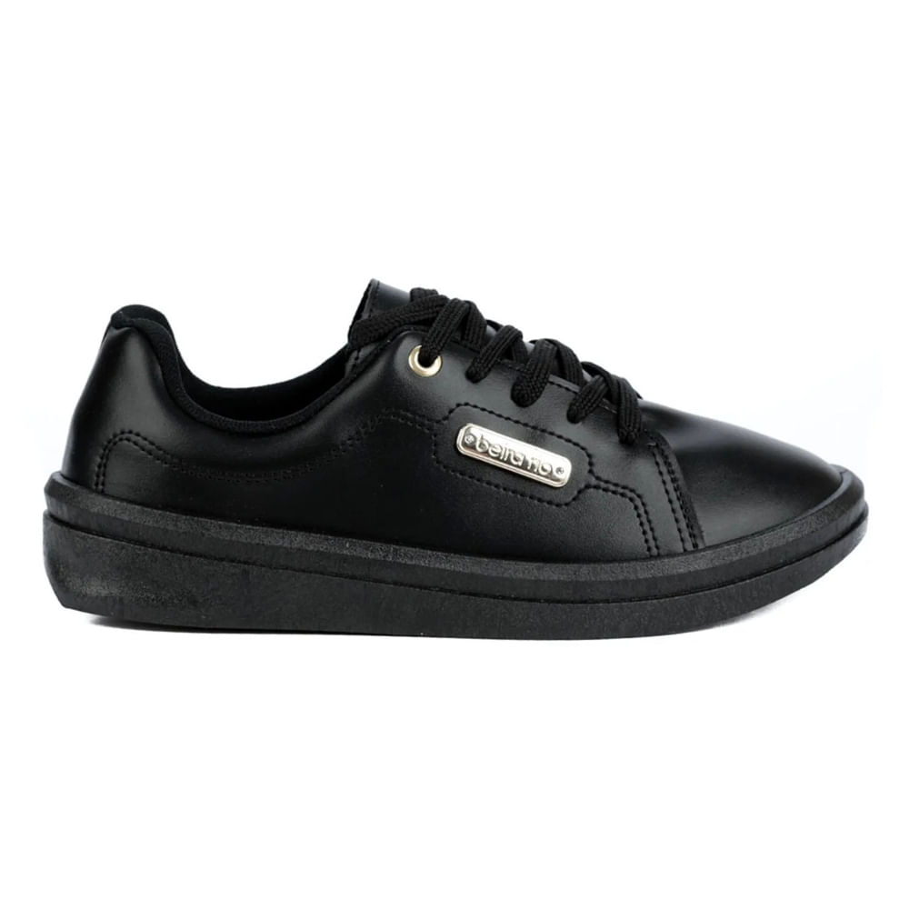 Tênis Casual Beira Rio Feminino Preto Oscar