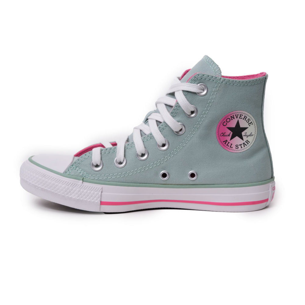 Tenis-Unissex-Cano-Medio-Chuck-Taylor-All-Star-Verde