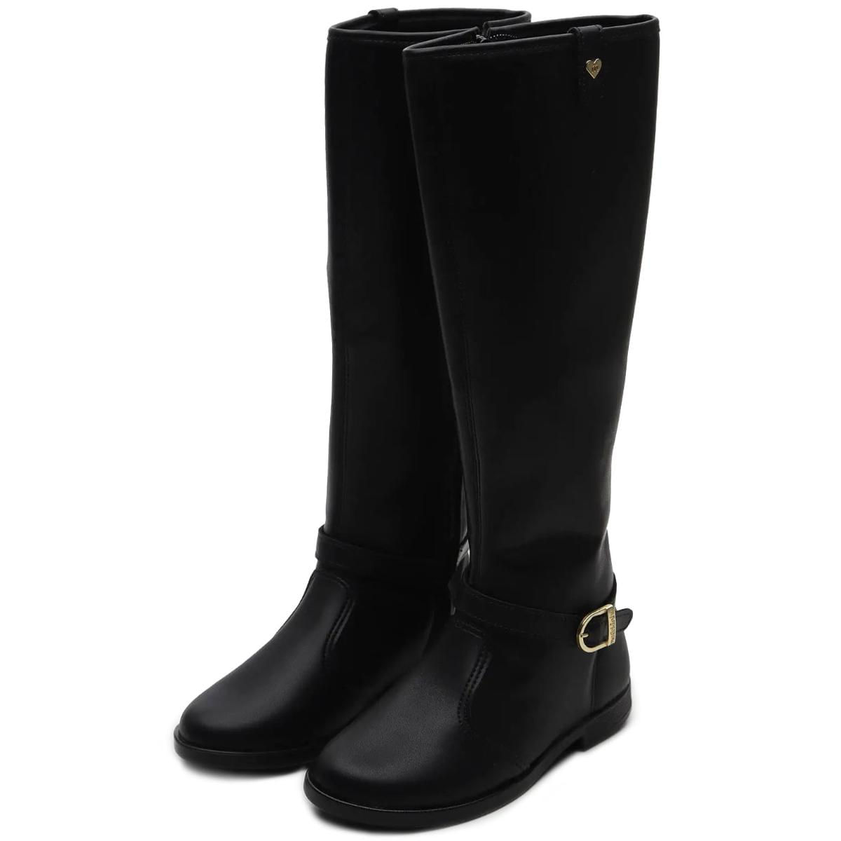 Botas Infantil Feminina Molekinha Cano Alto Bota Infantil