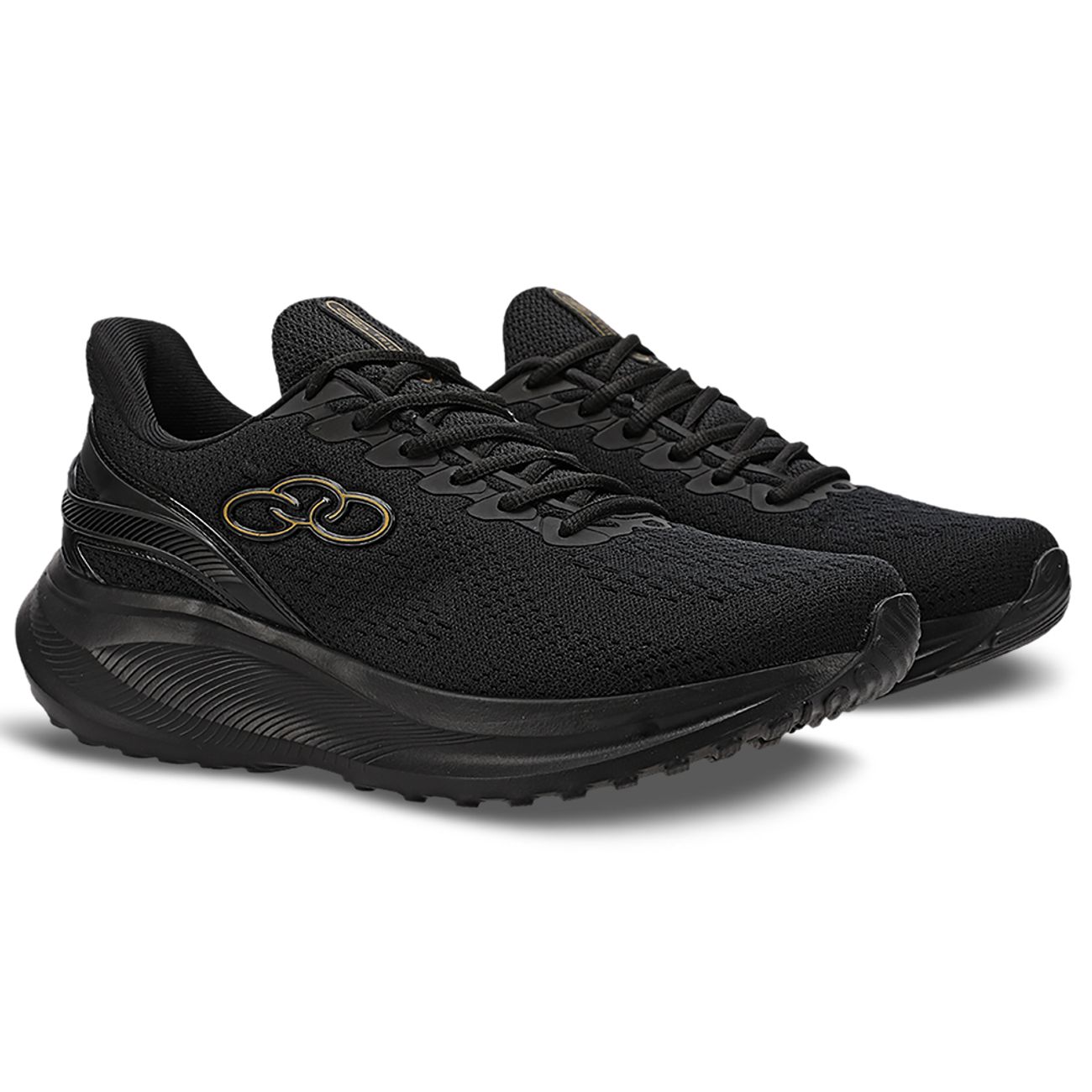 ODIUM blackl ブラックメタル Tênis Masculino Esportivo Detalhe Olympikus Preto | Oscar