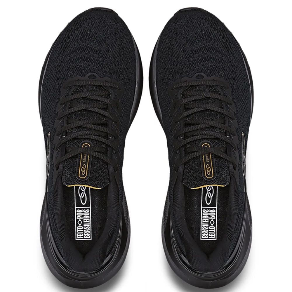 Tênis Masculino Esportivo Detalhe Olympikus Preto | Oscar