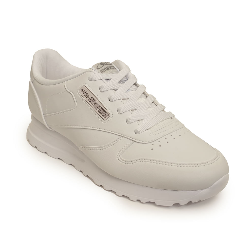 Par de tênis masculino Olympikus branco casual para uso diário
