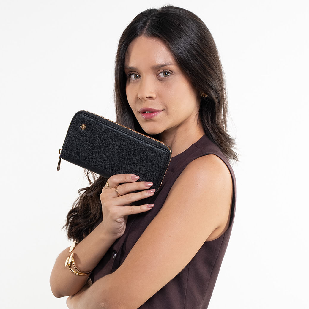 Carteira Mão II Chenson Feminina Preto