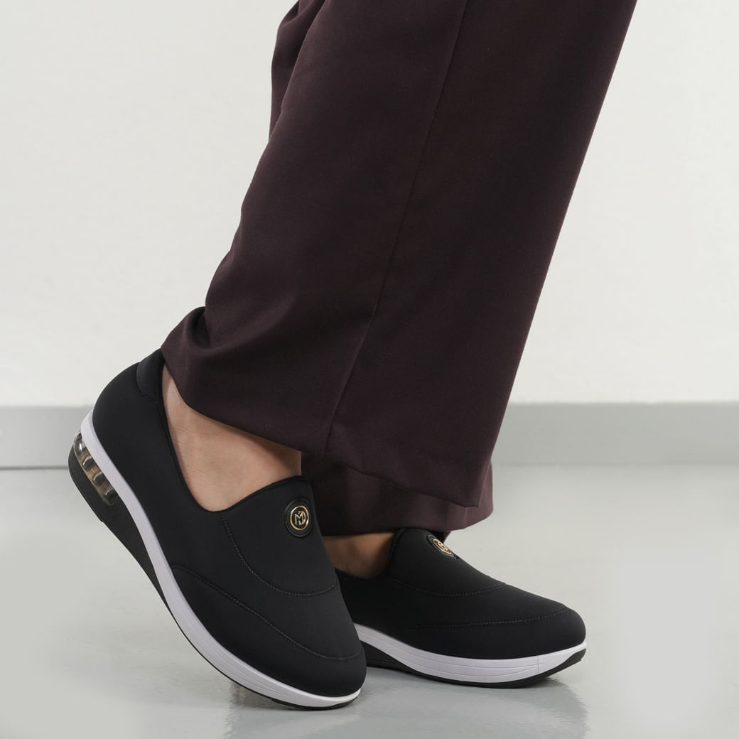 Shoe TÃªnis Modare Neoprene Feminino Tênis Slip On Tenis Casual