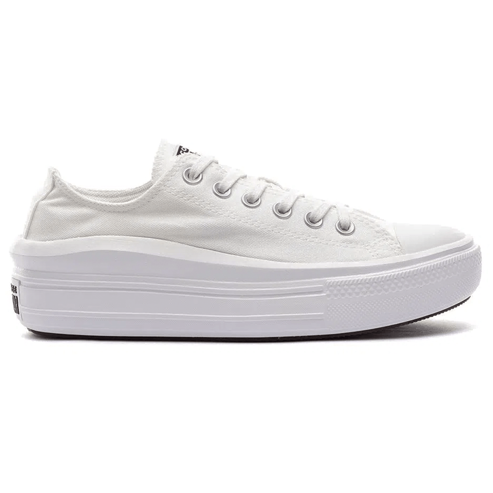 Tênis All Star Branco Converse Move Plataforma Feminino Paquetá