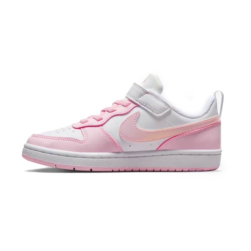 Nike-Tenis-COURT-BOROUGH-LOW-DV5457-105-BrancoRosa-Sint