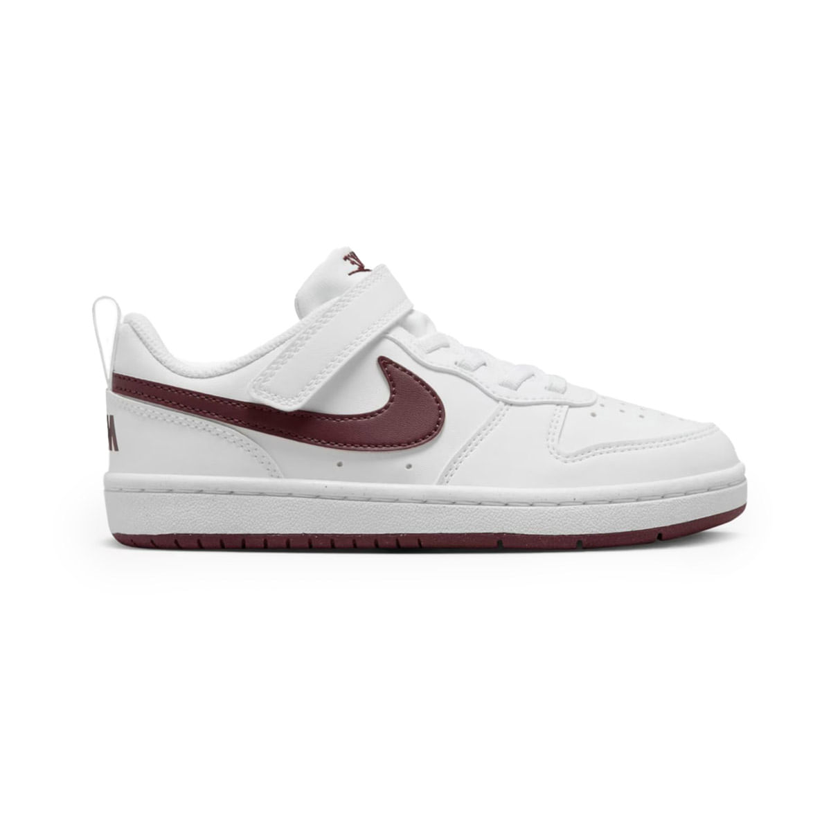 Tênis Nike Court Branco Borough Low Recraft Infantil