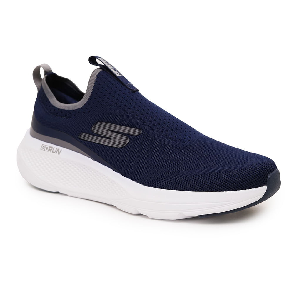 Tenis-Masculino-Casual-Go-Run-Elevate-Skechers-Marinho