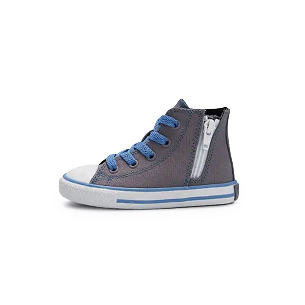 Tênis All Star Ct As Side Zip Cinza Infantil Oscar