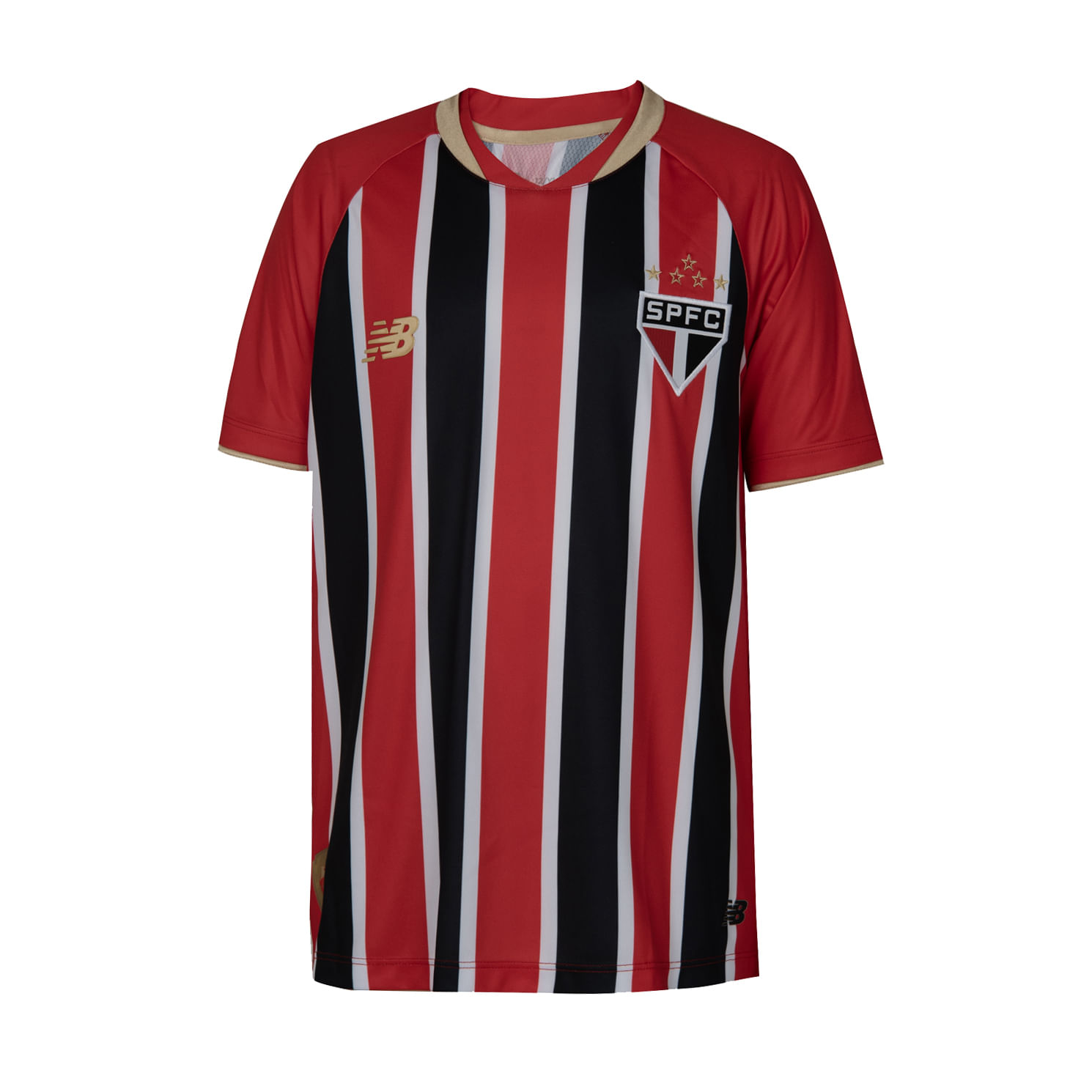 New-Balance-Camisa-JT831805-VBP-JV-AWAY-SPFC-2025-VermelhoBrancoPreto-Poliester--3-