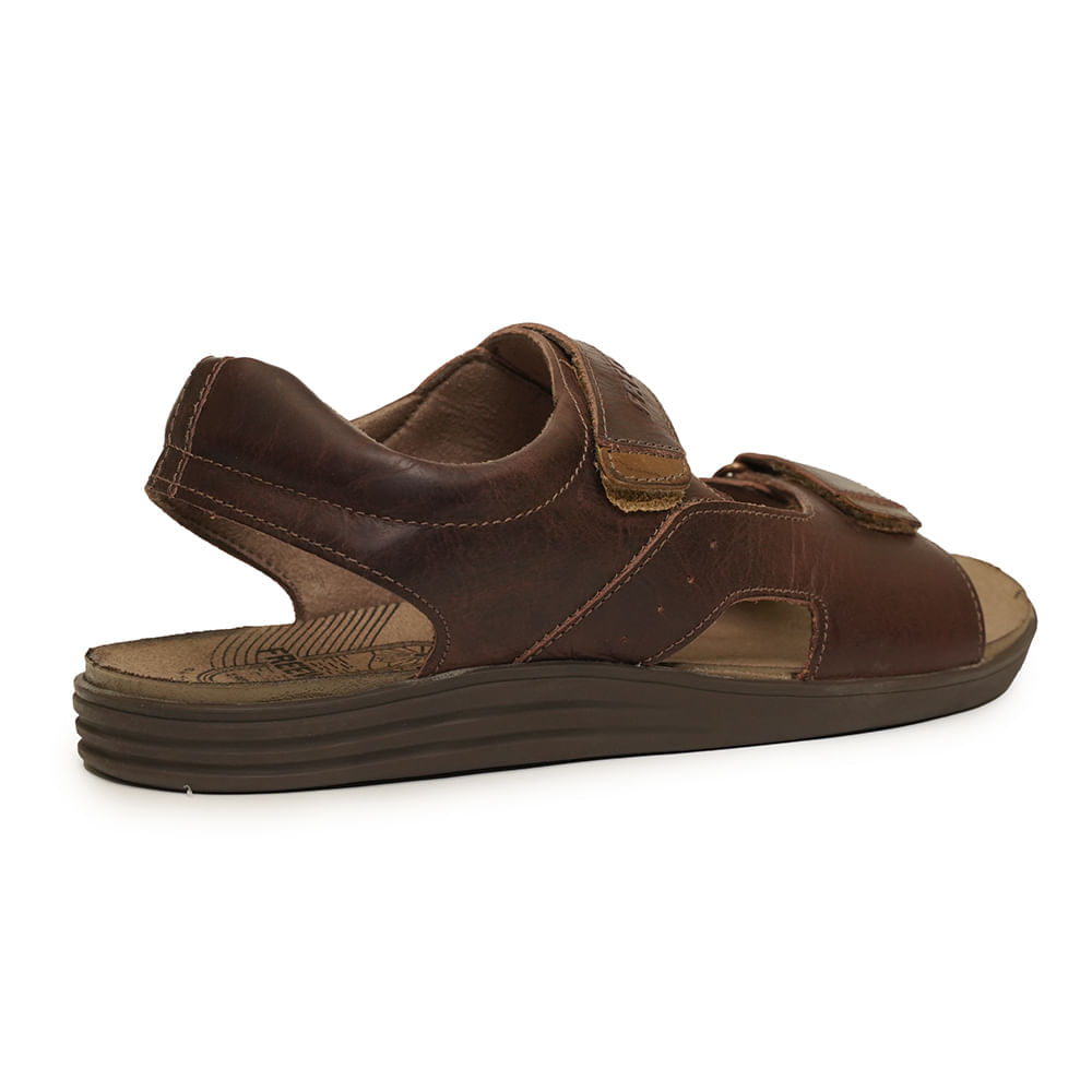 Sandalia-Masculina-Logo-Velcro-Free-Way-Marrom