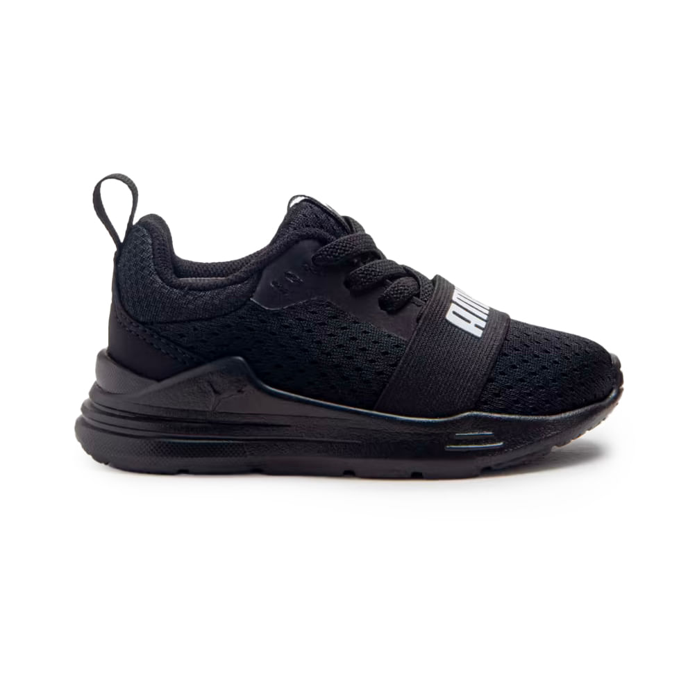 Tênis Puma Wired Run PS Infantil Preto