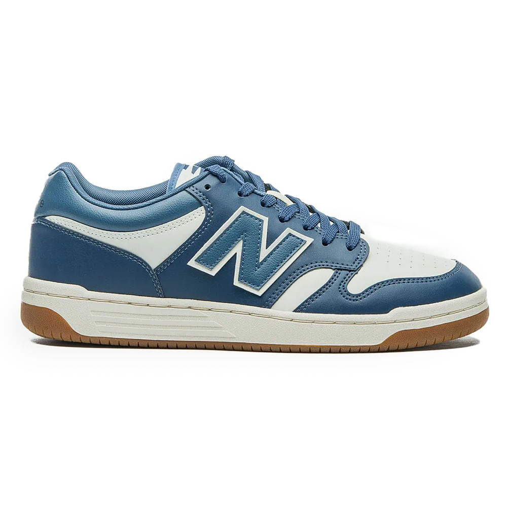 Tênis Casual New Balance 480 Masculino Azul Marinho