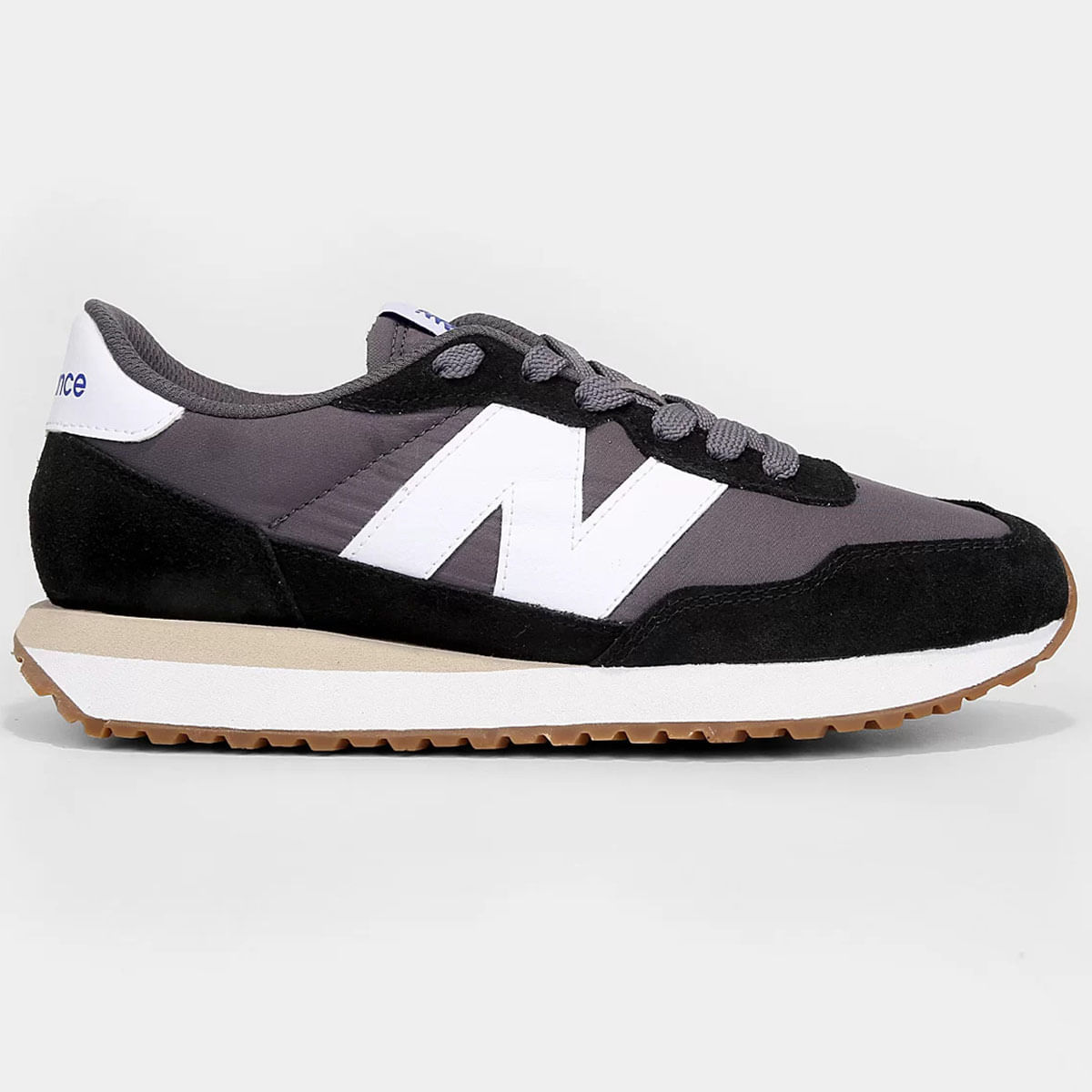 Tênis Casual New Balance 237 Masculino Preto Paquetá
