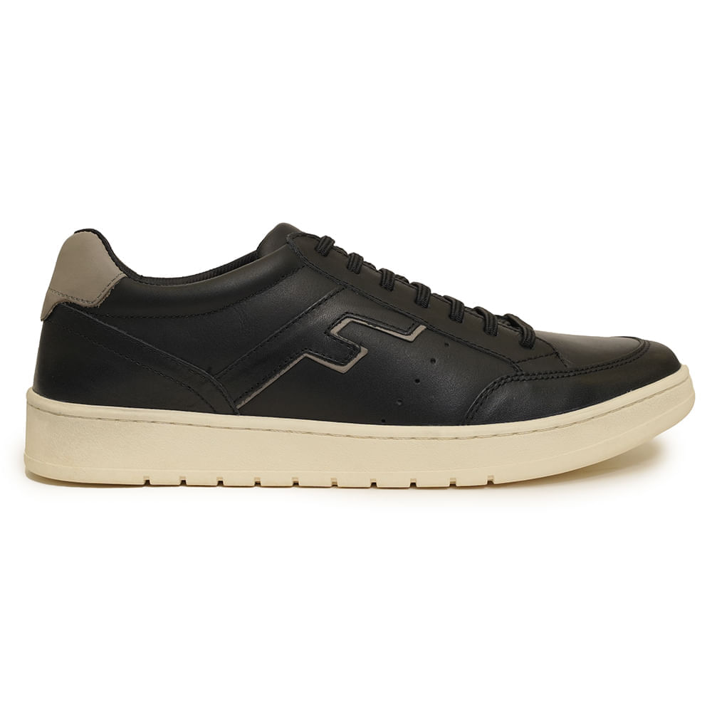 Sapatenis-Masculino-Logo-Couro-Free-Way-Preto