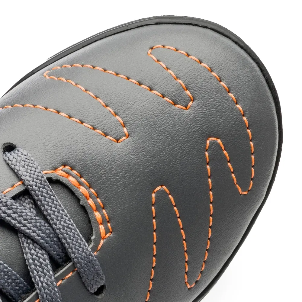 Umbro-Chuteira-CLASS-2.2-JR-TF-U07FB086-868-GrafiteLaranjaCinza-Sint--6-