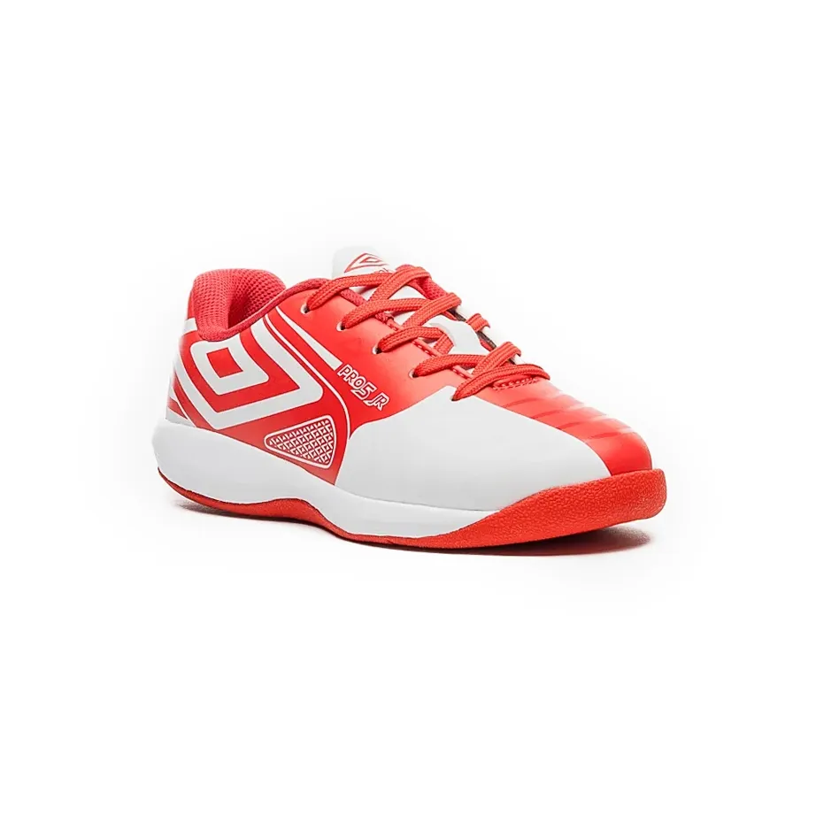umbro PRO 5 フットサルシューズ レッド/ホワイト umbro PRO 5
