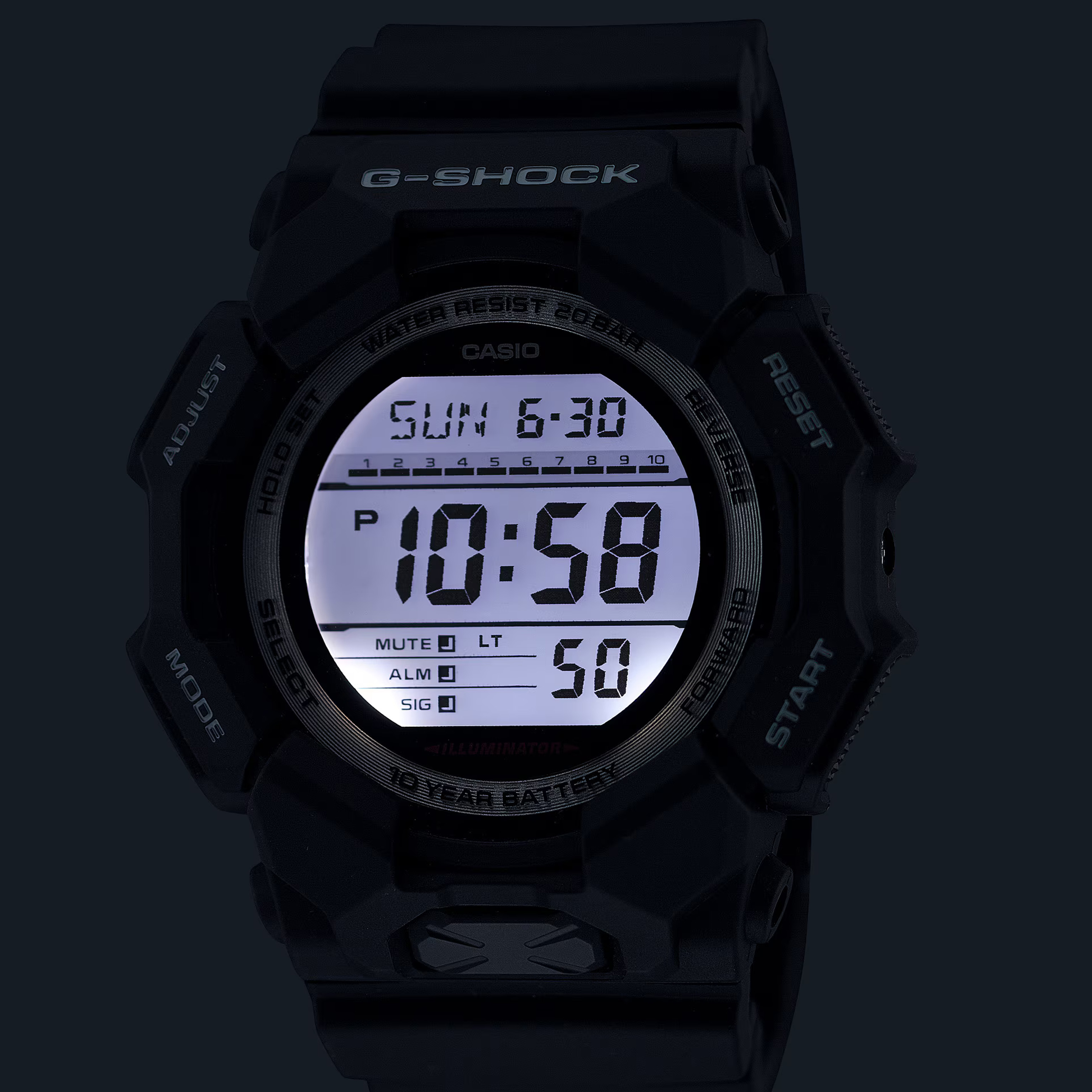 Casio-Relogio-G-SHOCK-GD-010-1DR-Preto-Sint5