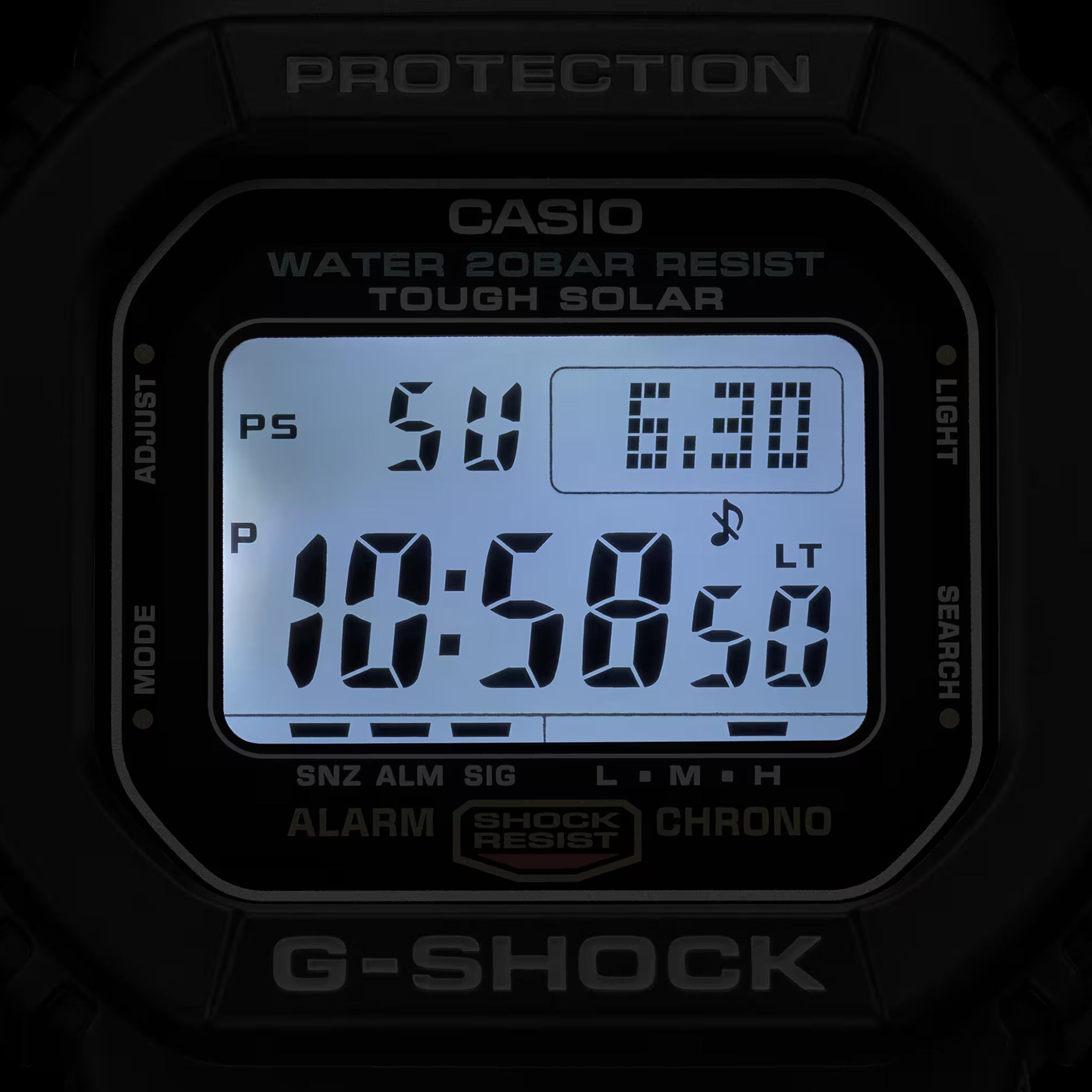 Casio-Relogio-G-SHOCK-G-5600UE-1DR-PretoBranco-Sint.6